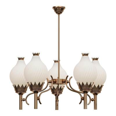 现代皇冠多头吊灯